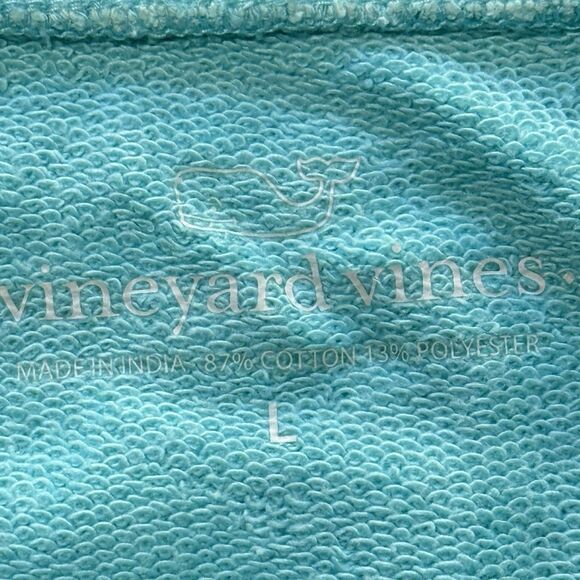 EUC Vineyard Vines Baby Blue Aqua Booty Cheeky Shorts Soft Knit Cotten Blend L - Picture 5 of 12